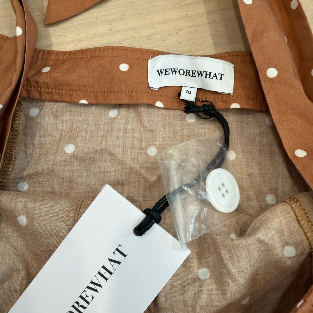 WeWoreWhat Polka Dot Halter Dress - Picture 2 of 2